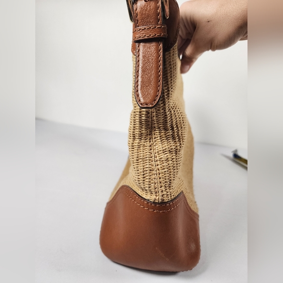 Michael Kors basket weave shoulder bag - Picture 6 of 9